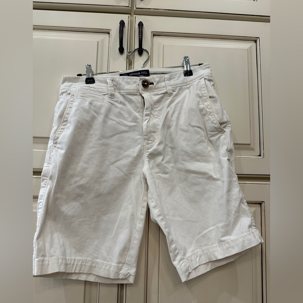 American Eagle Outfitters Men's White Shorts - Picture 1 of 5